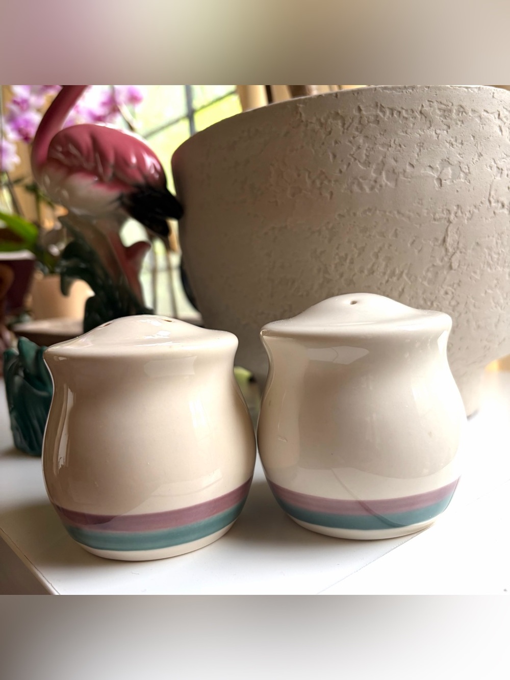 Pfaltzgraff Juniper salt and Pepper shakers Vintage